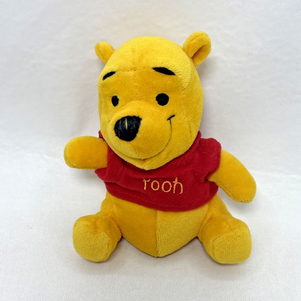 Disney Winnie The Pooh Rattle Bean Bag Plush Stuffed Animal The First Years Avon